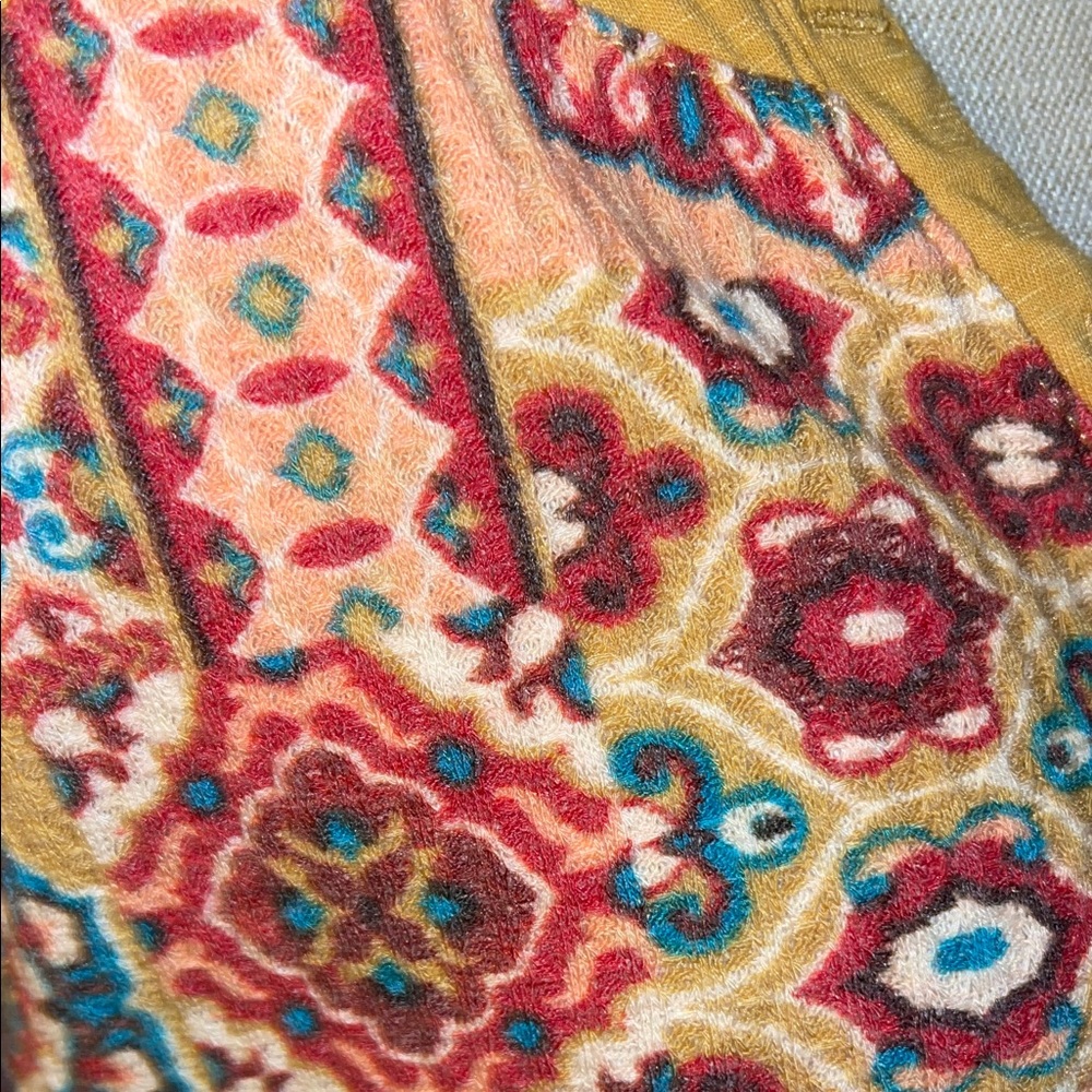 Cato Colorful Floral Button-Down Shirt - Picture 6 of 6
